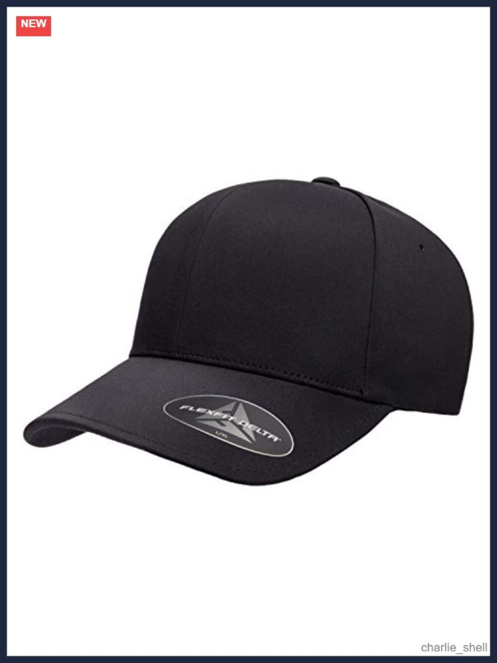 Men's Delta Seamless Baseball Cap Fitted Mid-Profile Sun Protection